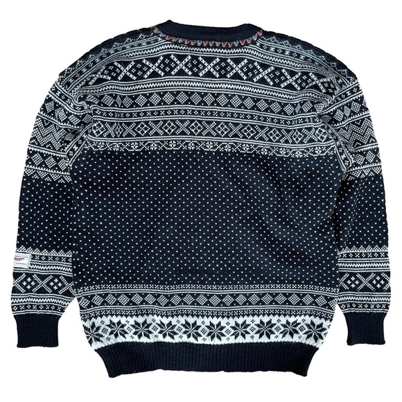 Dale of Norway Pure New Wool Nordic Sweater, Button Placket, Size Small - Picture 2 of 9